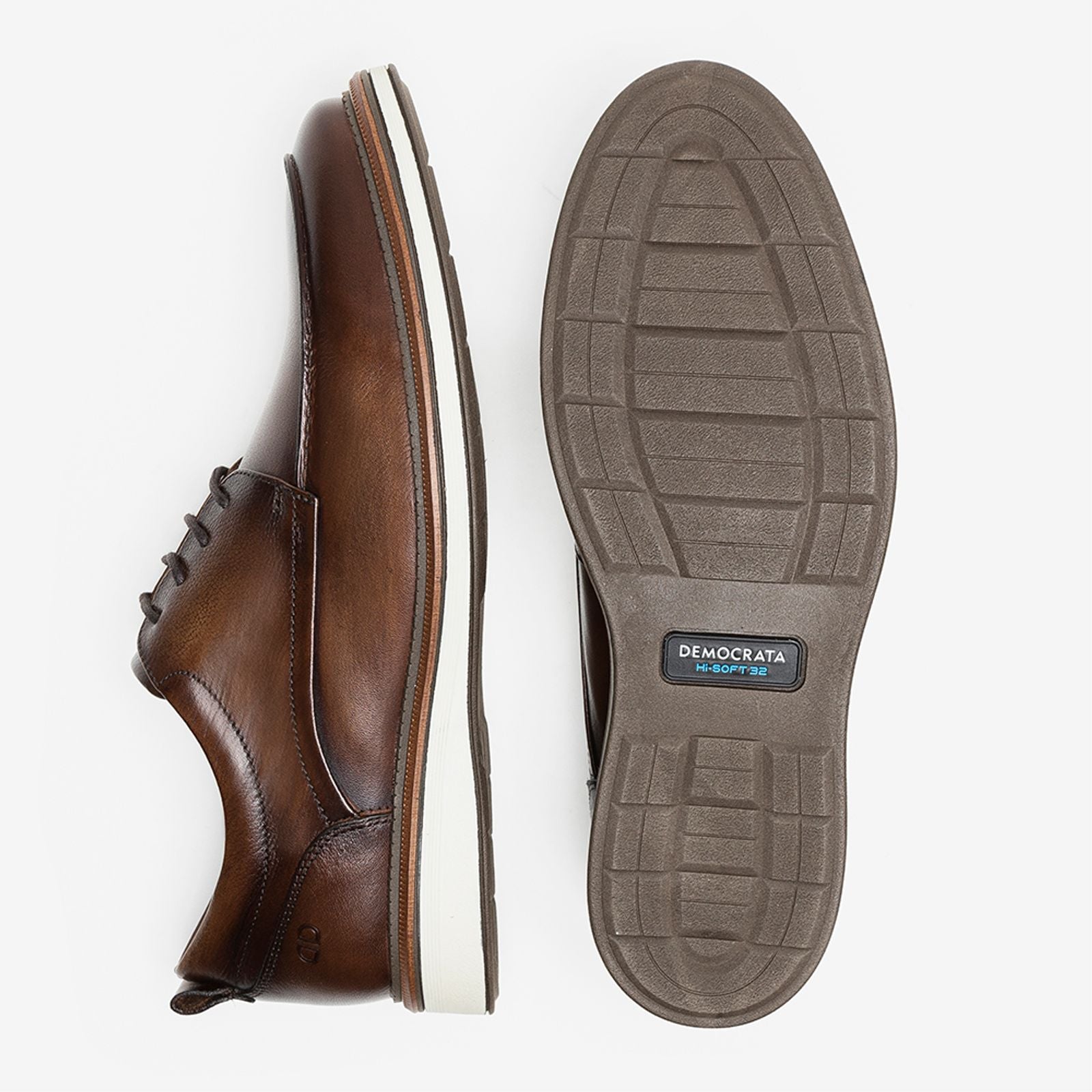 Sapato Metropolitan James Hi-Soft 32 Tan - Image 4