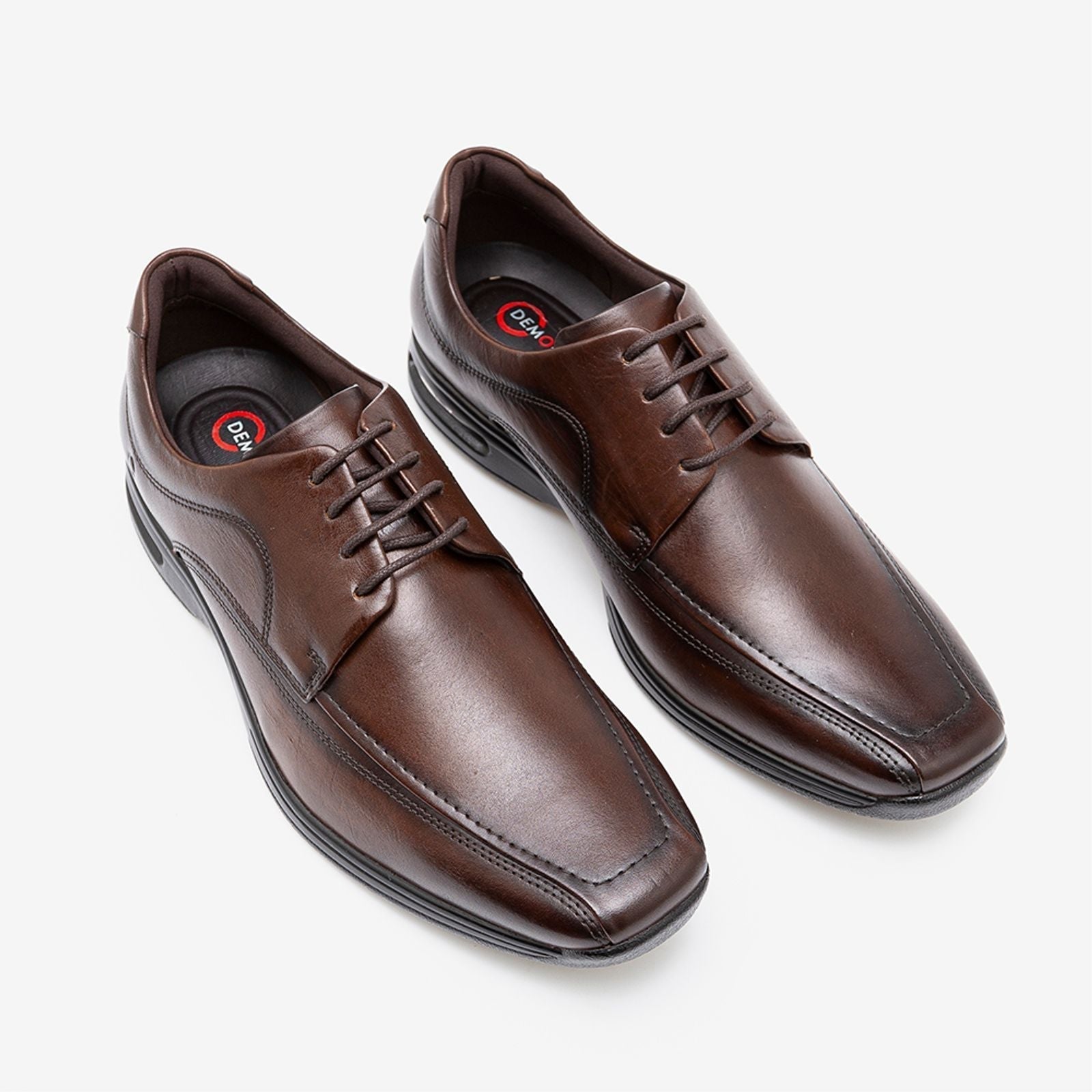 Sapato Smart Comfort Air Spot Marrom Cadarço - Image 2