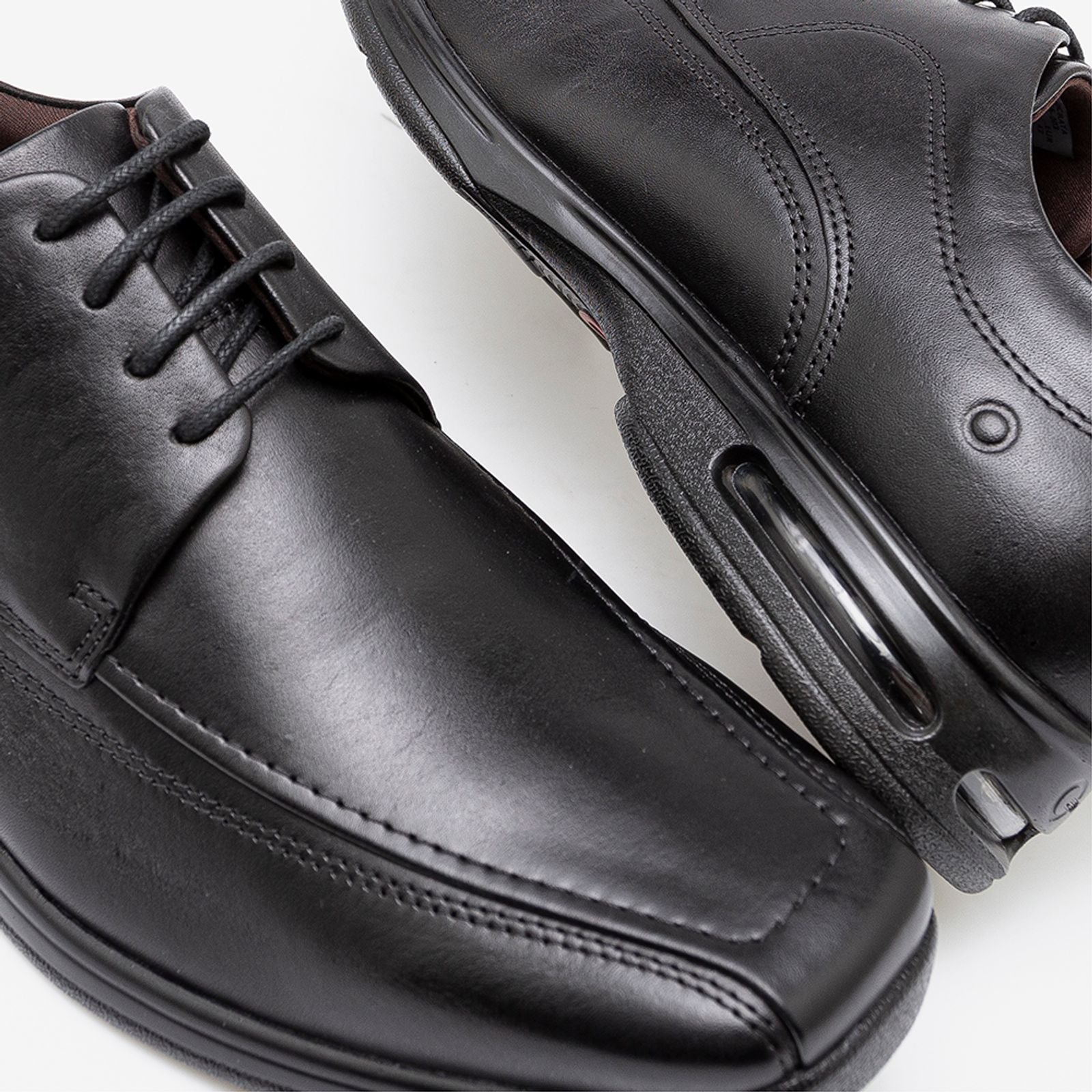 Sapato Smart Comfort Air Spot Preto Cadarço - Image 3