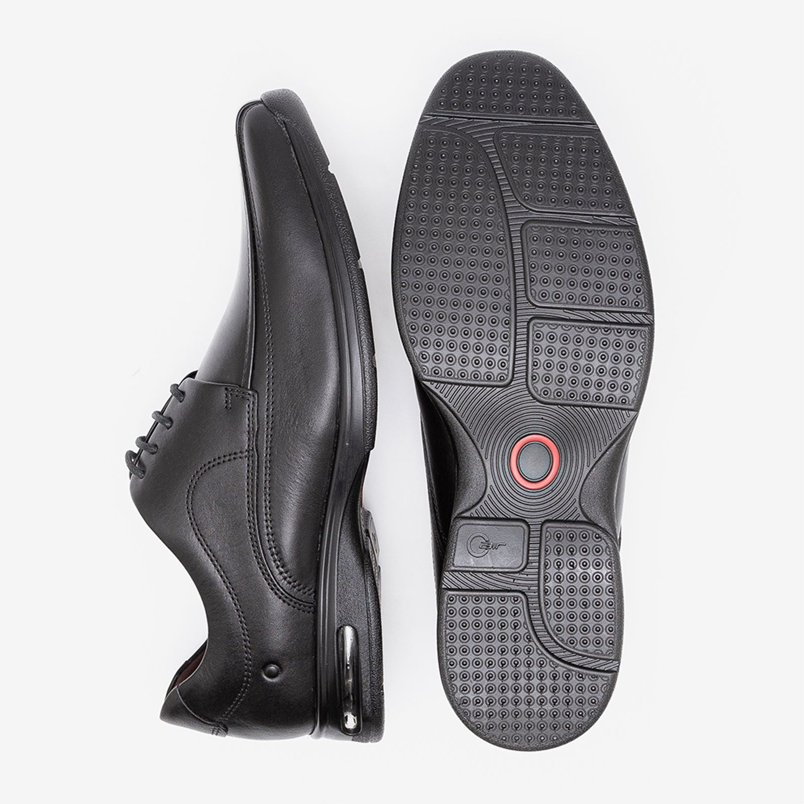 Sapato Smart Comfort Air Spot Preto Cadarço - Image 4